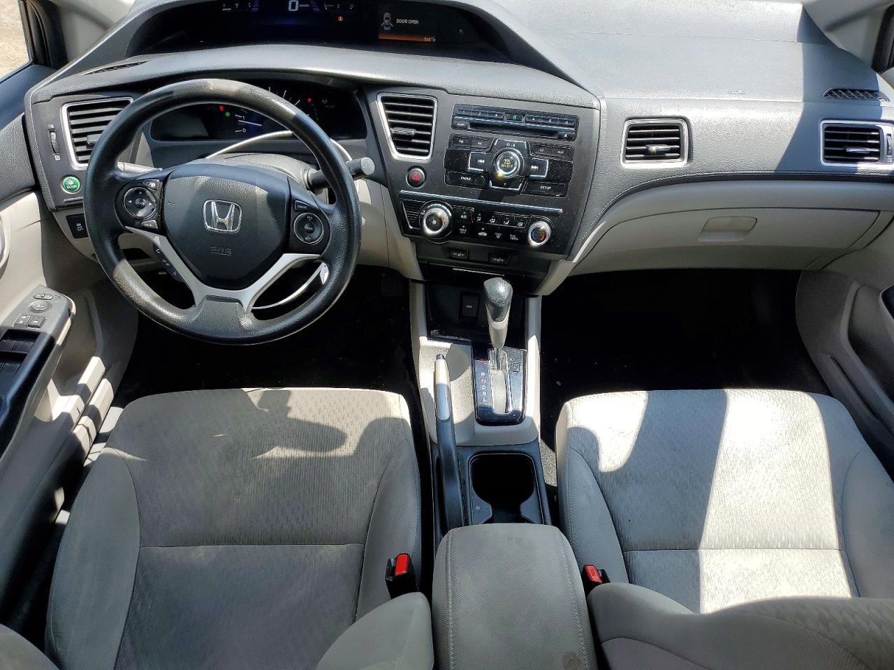 2014 Honda Civic Lx Серый vin: 2HGFB2F49EH017698