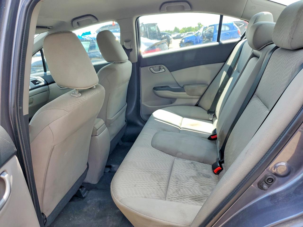 2014 Honda Civic Lx Серый vin: 2HGFB2F49EH017698