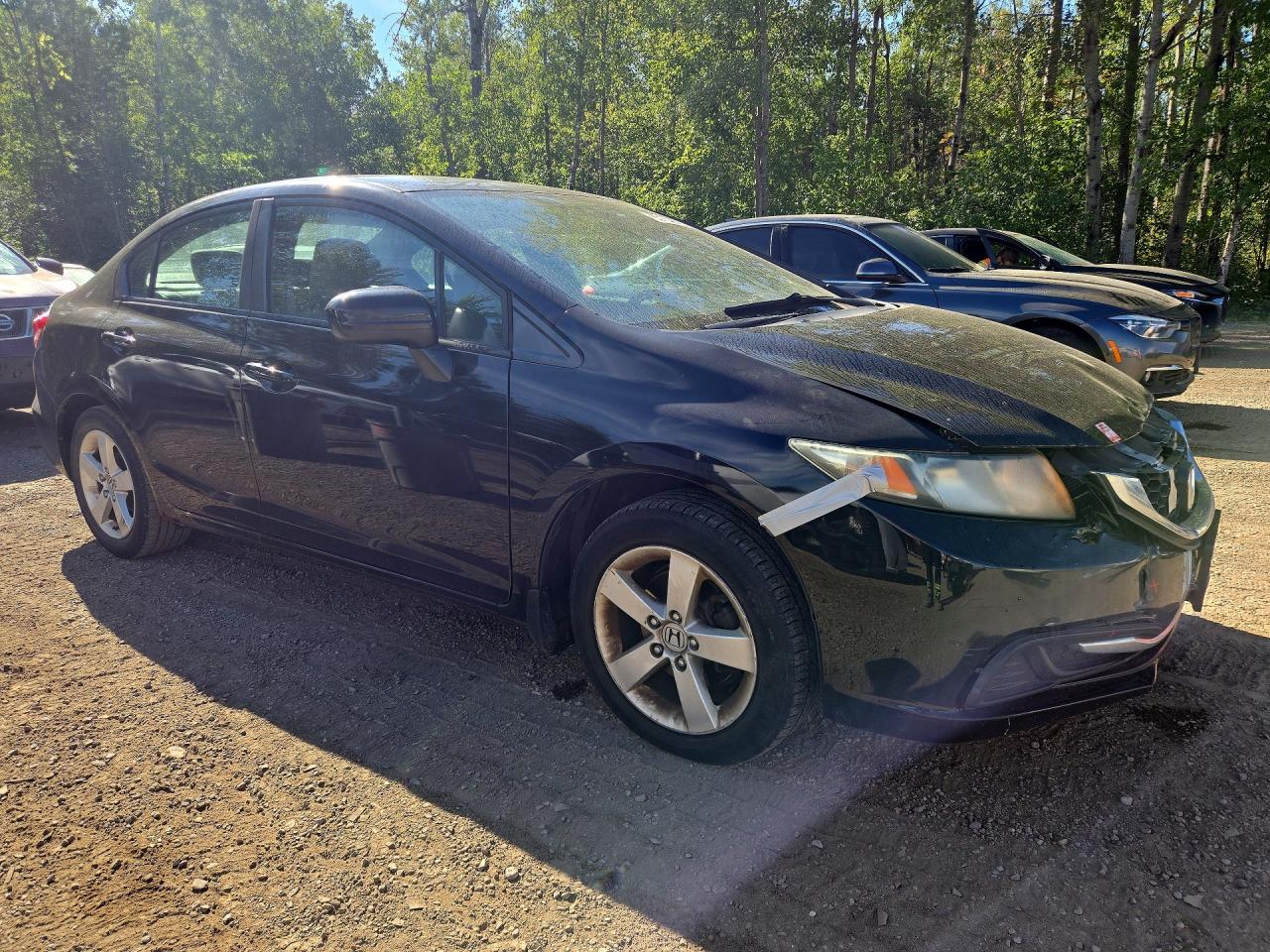 2014 Honda Civic Lx Black vin: 2HGFB2F49EH044769