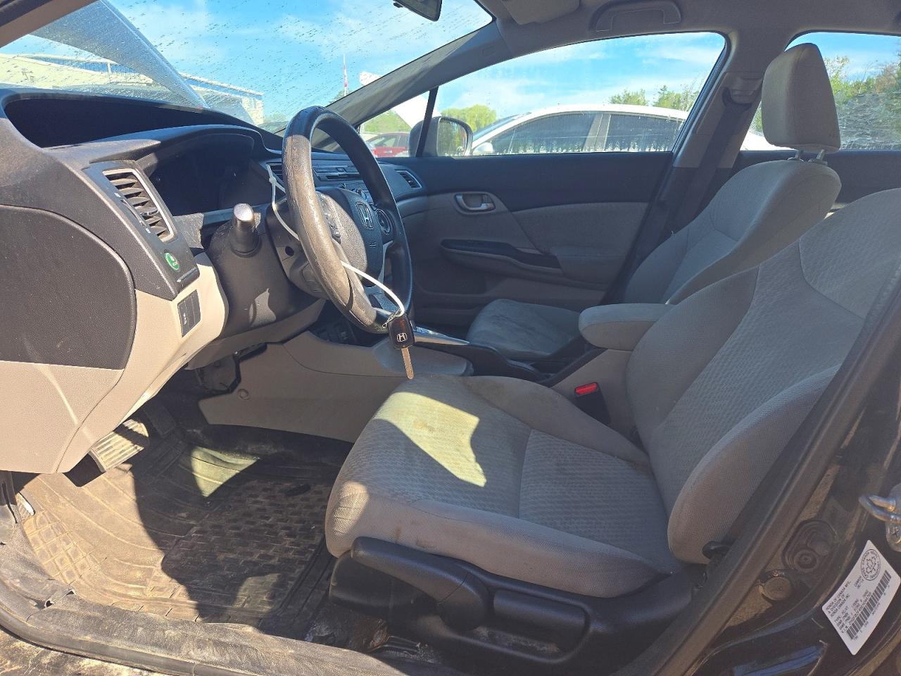 2014 Honda Civic Lx Black vin: 2HGFB2F49EH044769