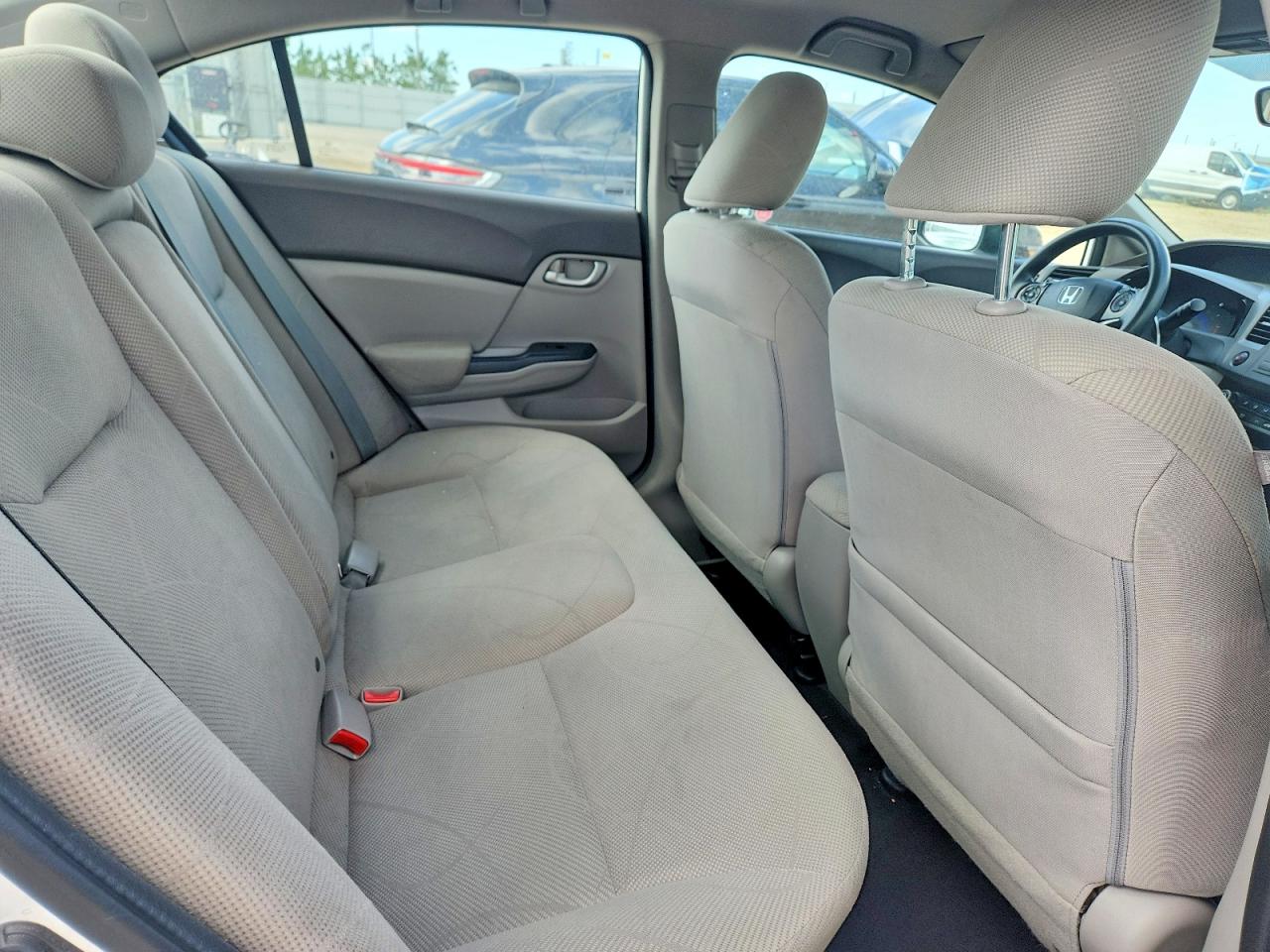 2012 Honda Civic Lx Белый vin: 2HGFB2F4XCH059410