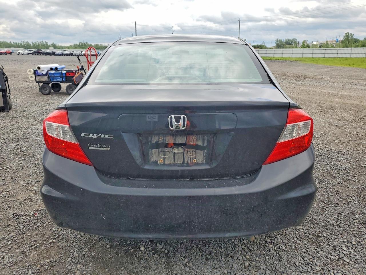 2012 Honda Civic Lx Black vin: 2HGFB2F4XCH101221