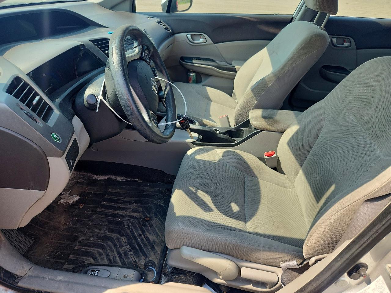 2012 Honda Civic Lx Silver vin: 2HGFB2F4XCH119329