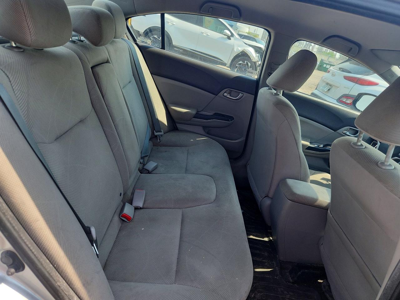2012 Honda Civic Lx Silver vin: 2HGFB2F4XCH119329