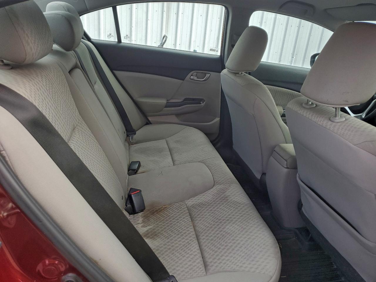 2015 Honda Civic Lx Maroon vin: 2HGFB2F4XFH018845
