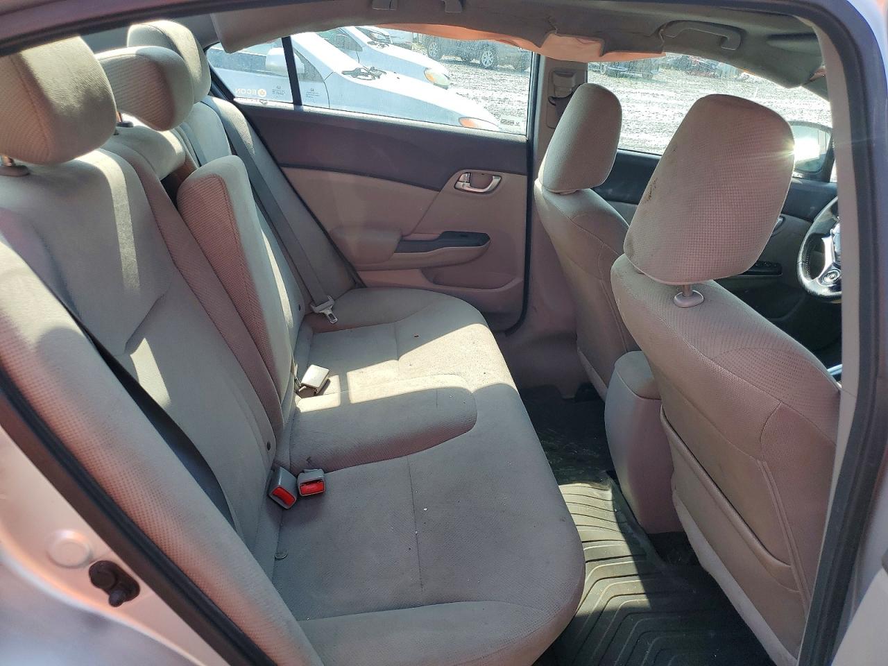 2012 Honda Civic Lx Silver vin: 2HGFB2F50CH113158