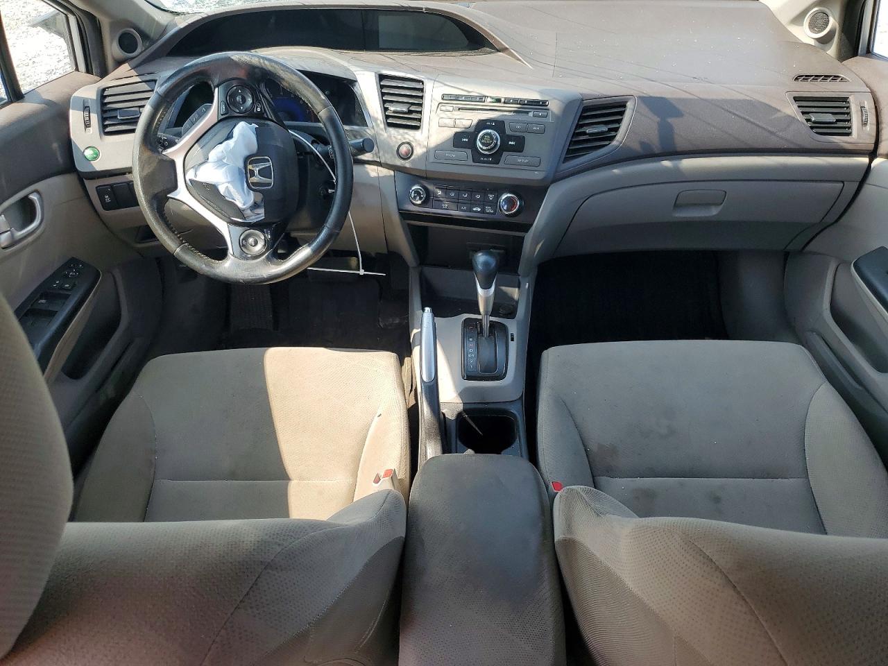 2012 Honda Civic Lx Silver vin: 2HGFB2F50CH113158