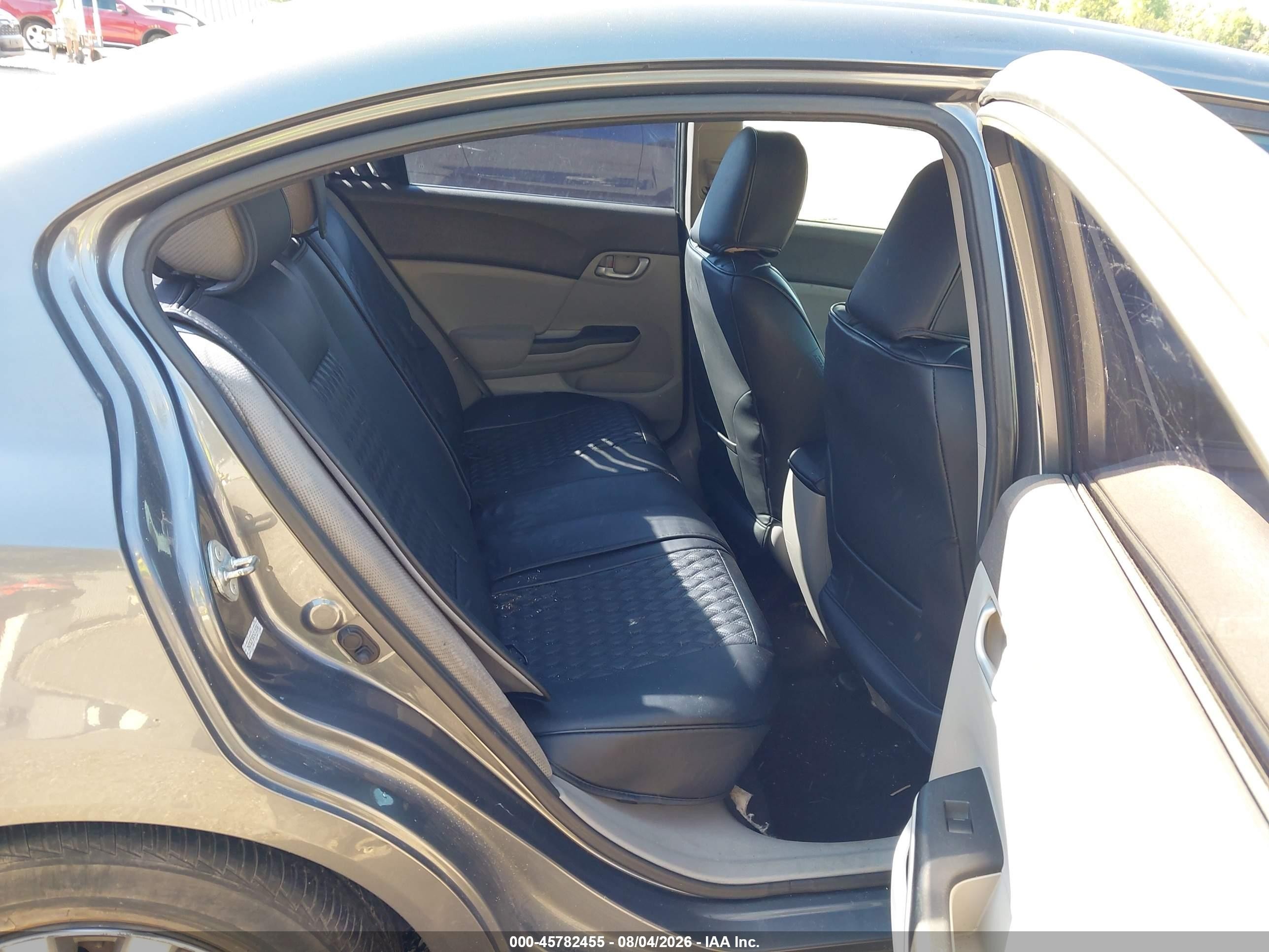 2012 Honda Civic Lx Gray vin: 2HGFB2F50CH318558