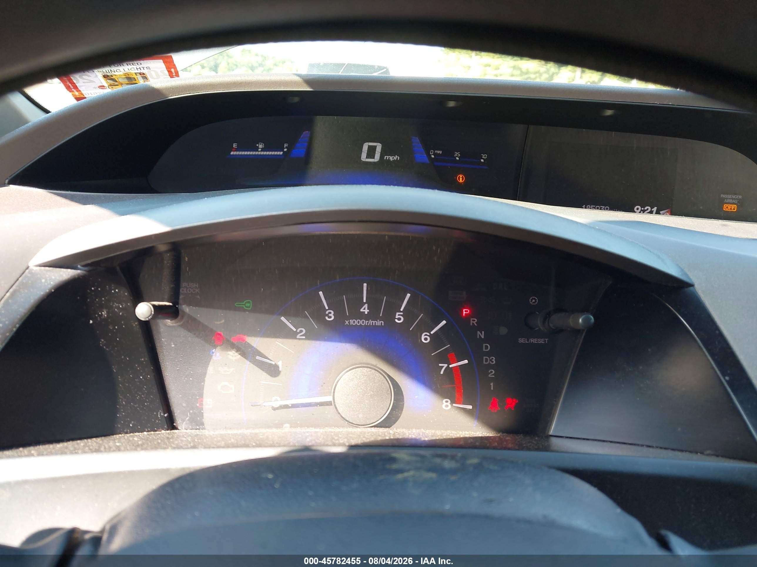 2012 Honda Civic Lx Gray vin: 2HGFB2F50CH318558