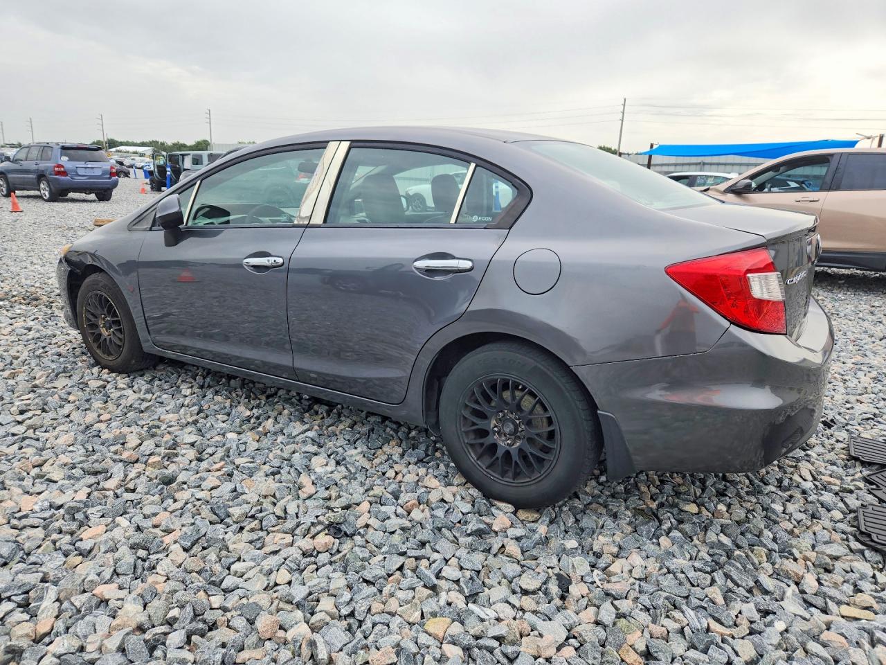 2012 Honda Civic Lx Серый vin: 2HGFB2F50CH325011