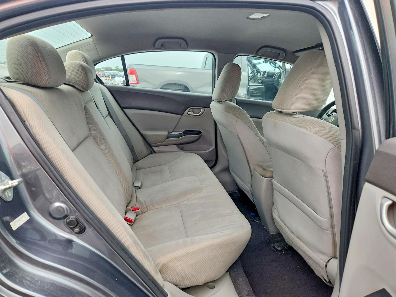 2012 Honda Civic Lx Серый vin: 2HGFB2F50CH325011