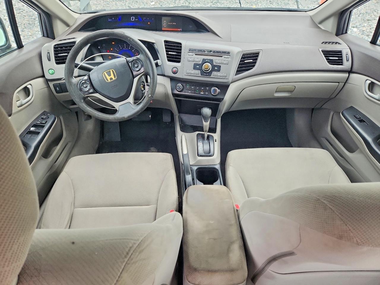 2012 Honda Civic Lx Серый vin: 2HGFB2F50CH325011