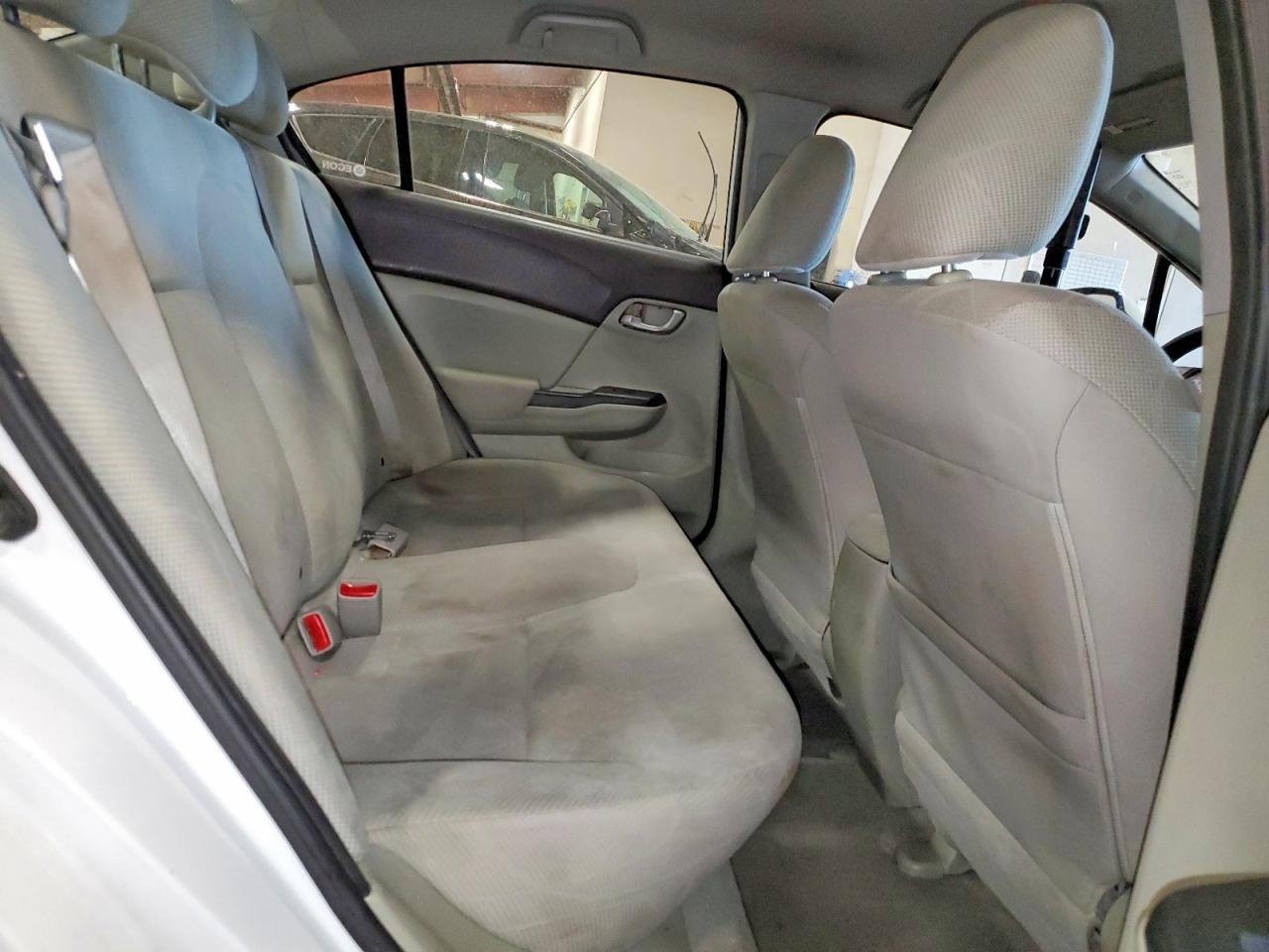 2012 Honda Civic Lx White vin: 2HGFB2F50CH326529