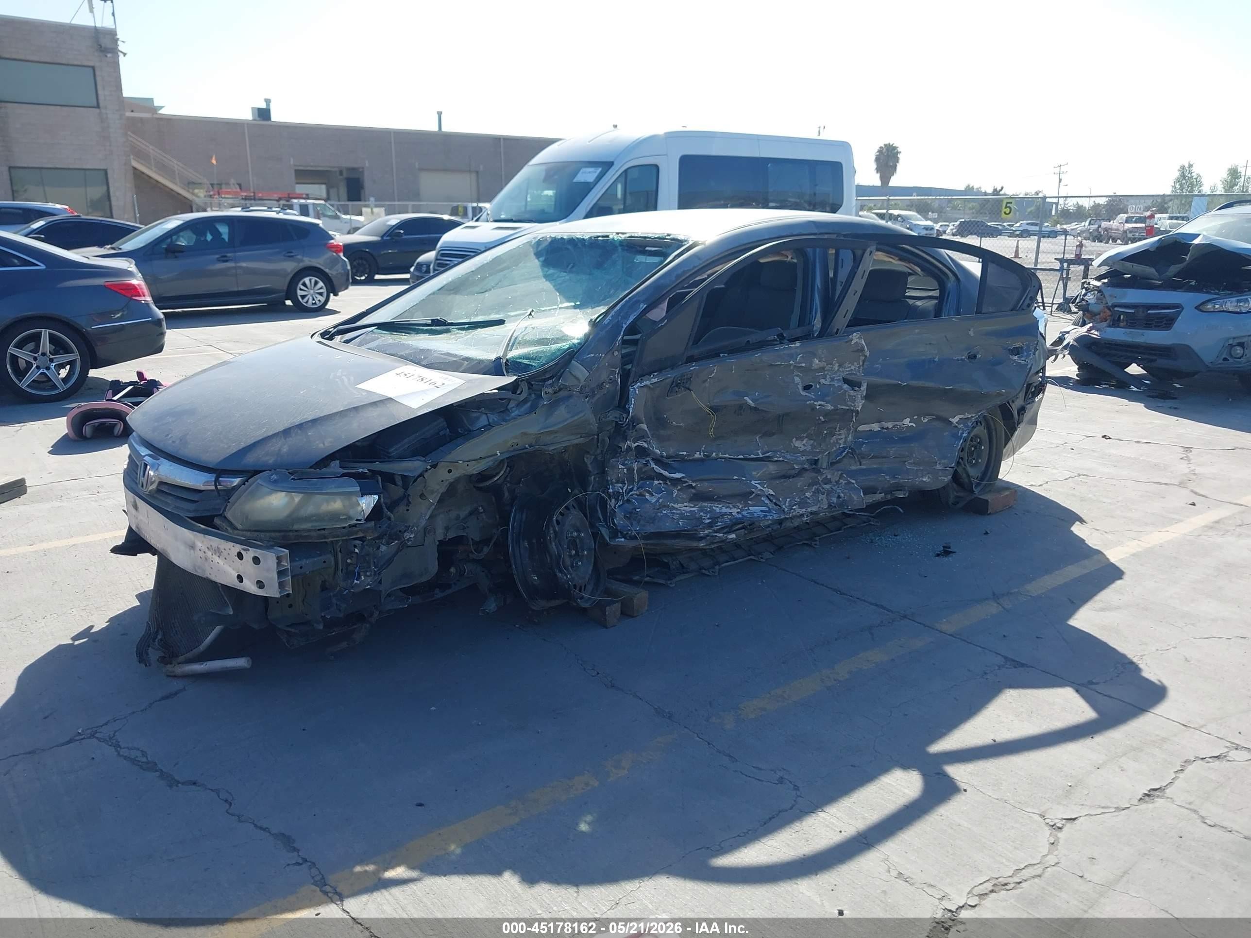 2012 Honda Civic Lx Gray vin: 2HGFB2F50CH330922