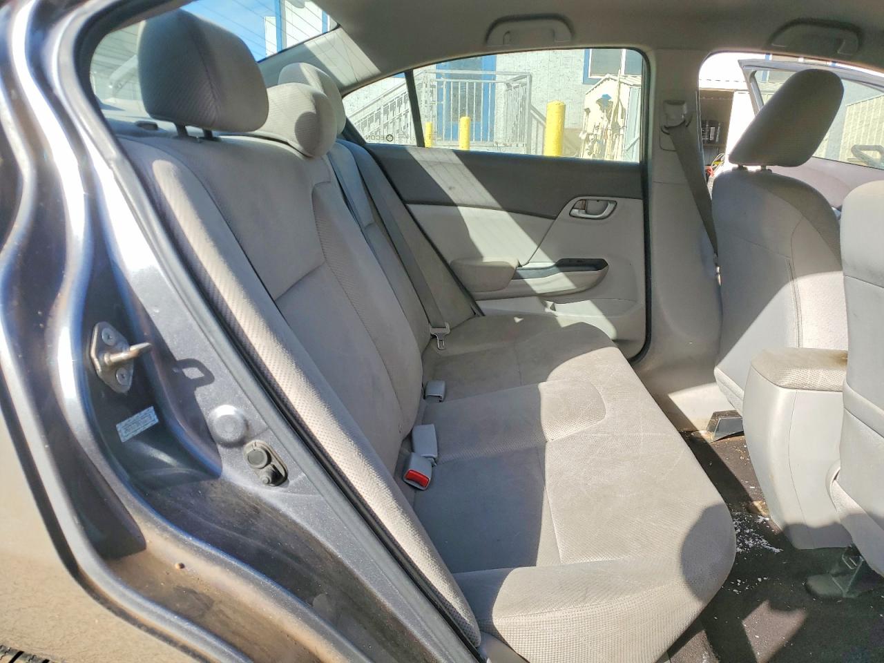 2012 Honda Civic Lx Gray vin: 2HGFB2F50CH332718