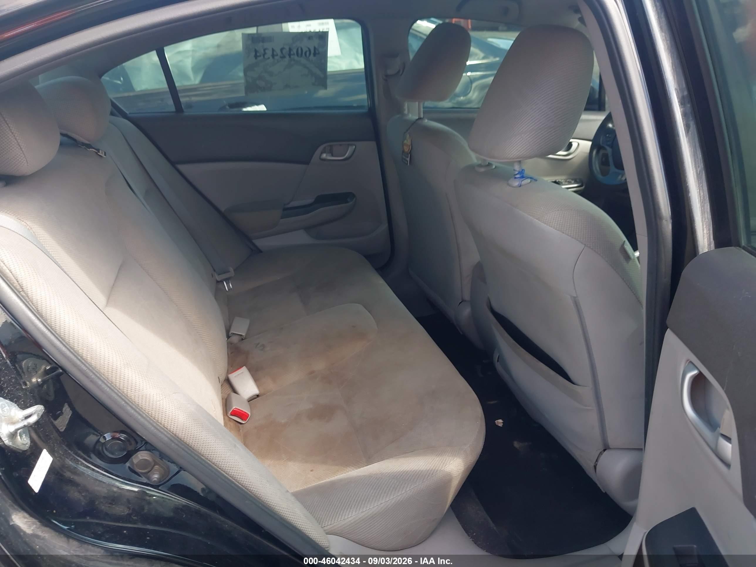 2012 Honda Civic Lx Black vin: 2HGFB2F50CH334405