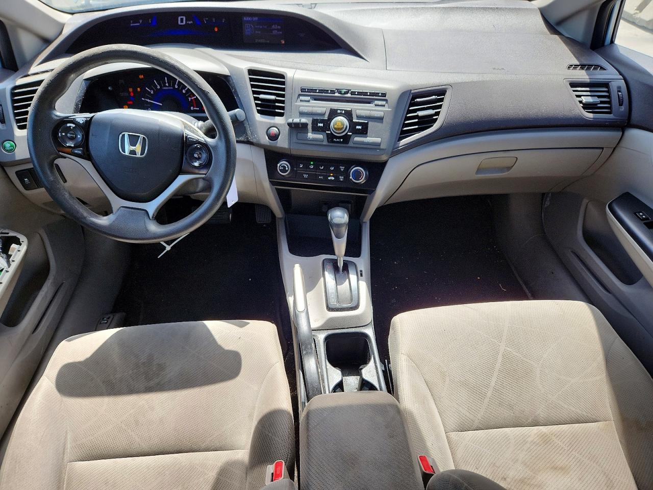 2012 Honda Civic Lx Blue vin: 2HGFB2F50CH512359