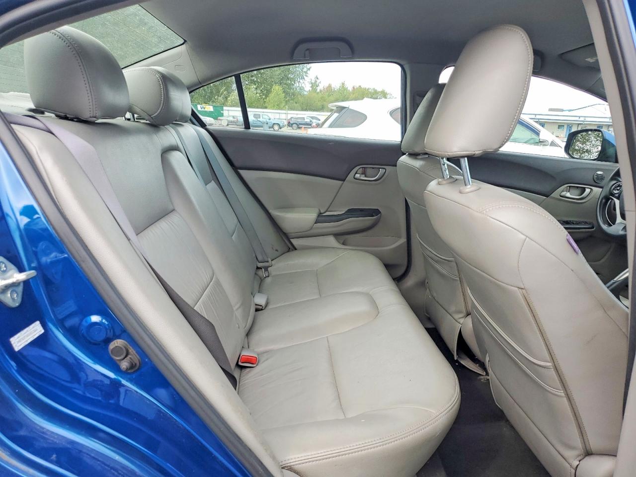 2012 Honda Civic Lx Blue vin: 2HGFB2F50CH513060