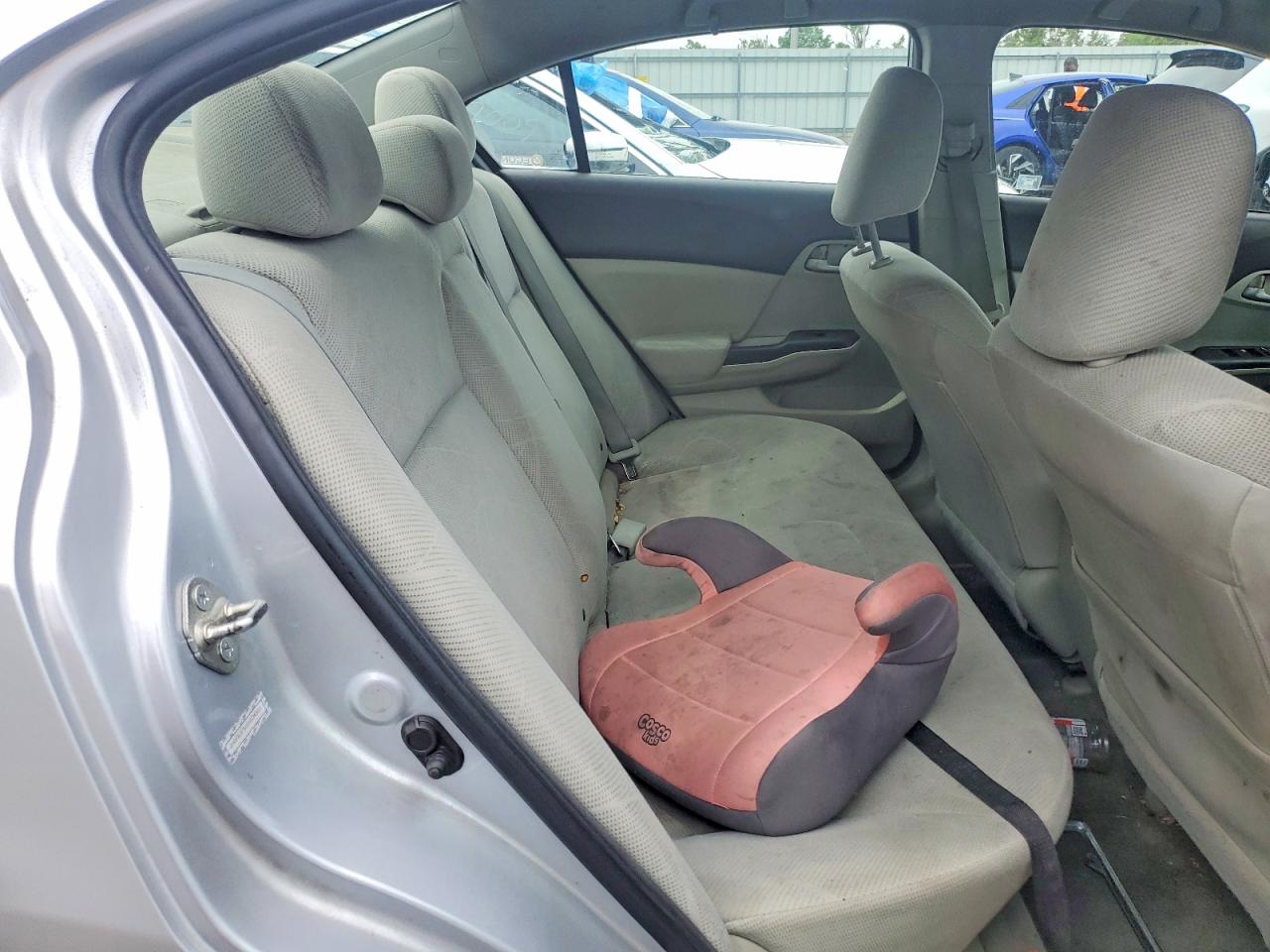 2012 Honda Civic Lx Silver vin: 2HGFB2F50CH524303