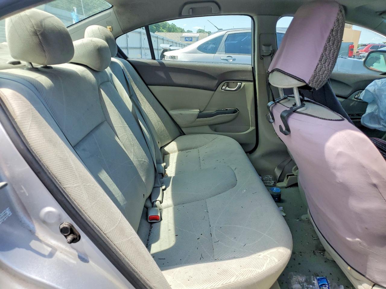 2012 Honda Civic Lx Silver vin: 2HGFB2F50CH525550