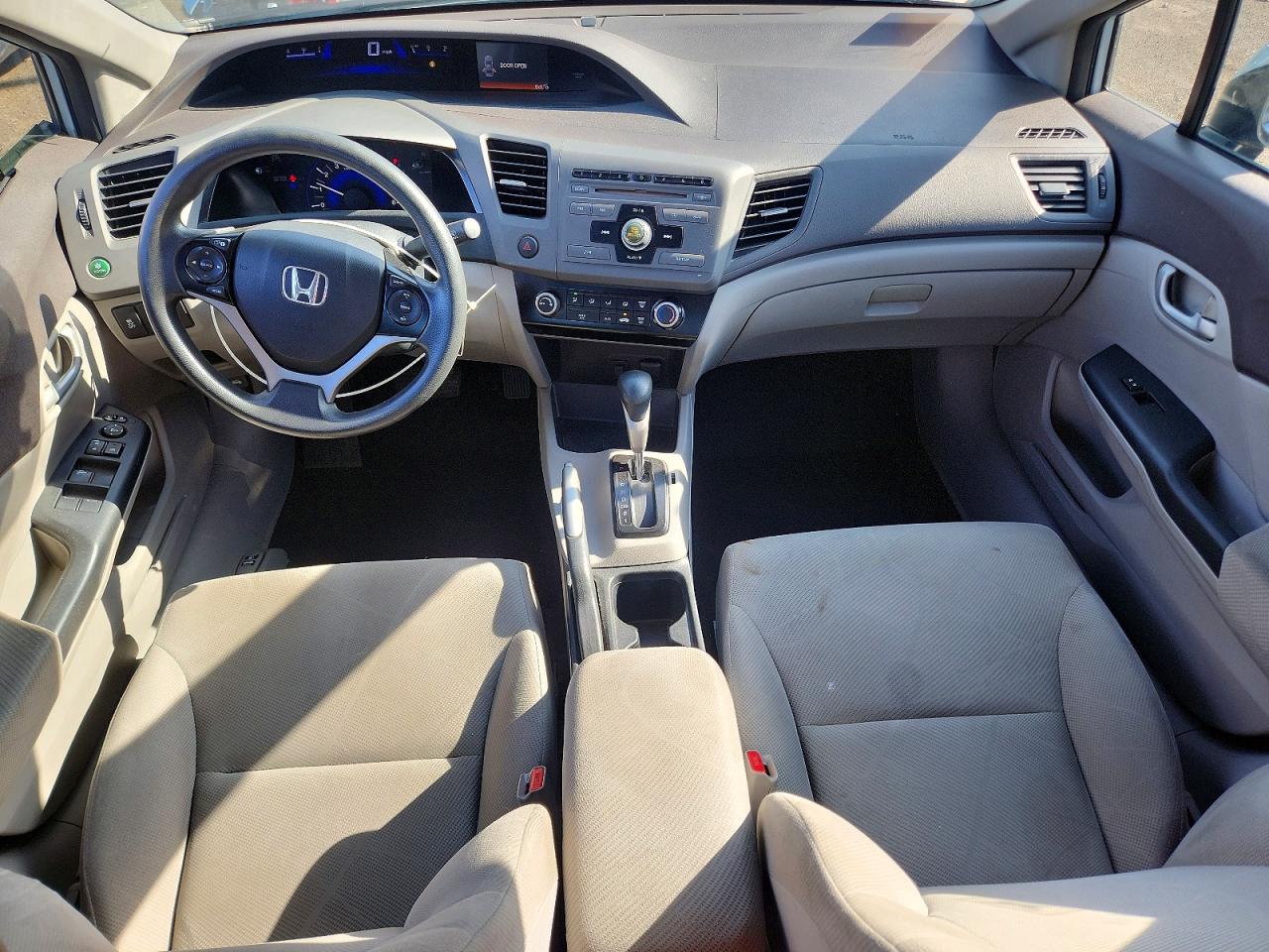 2012 Honda Civic Lx Silver vin: 2HGFB2F50CH540601