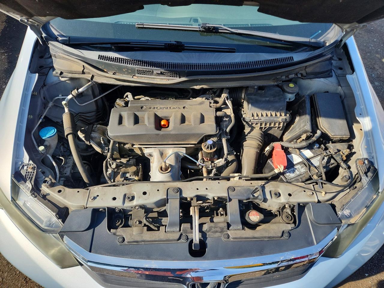 2012 Honda Civic Lx Silver vin: 2HGFB2F50CH540601
