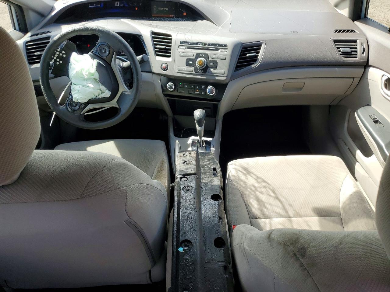 2012 Honda Civic Lx Silver vin: 2HGFB2F50CH559276