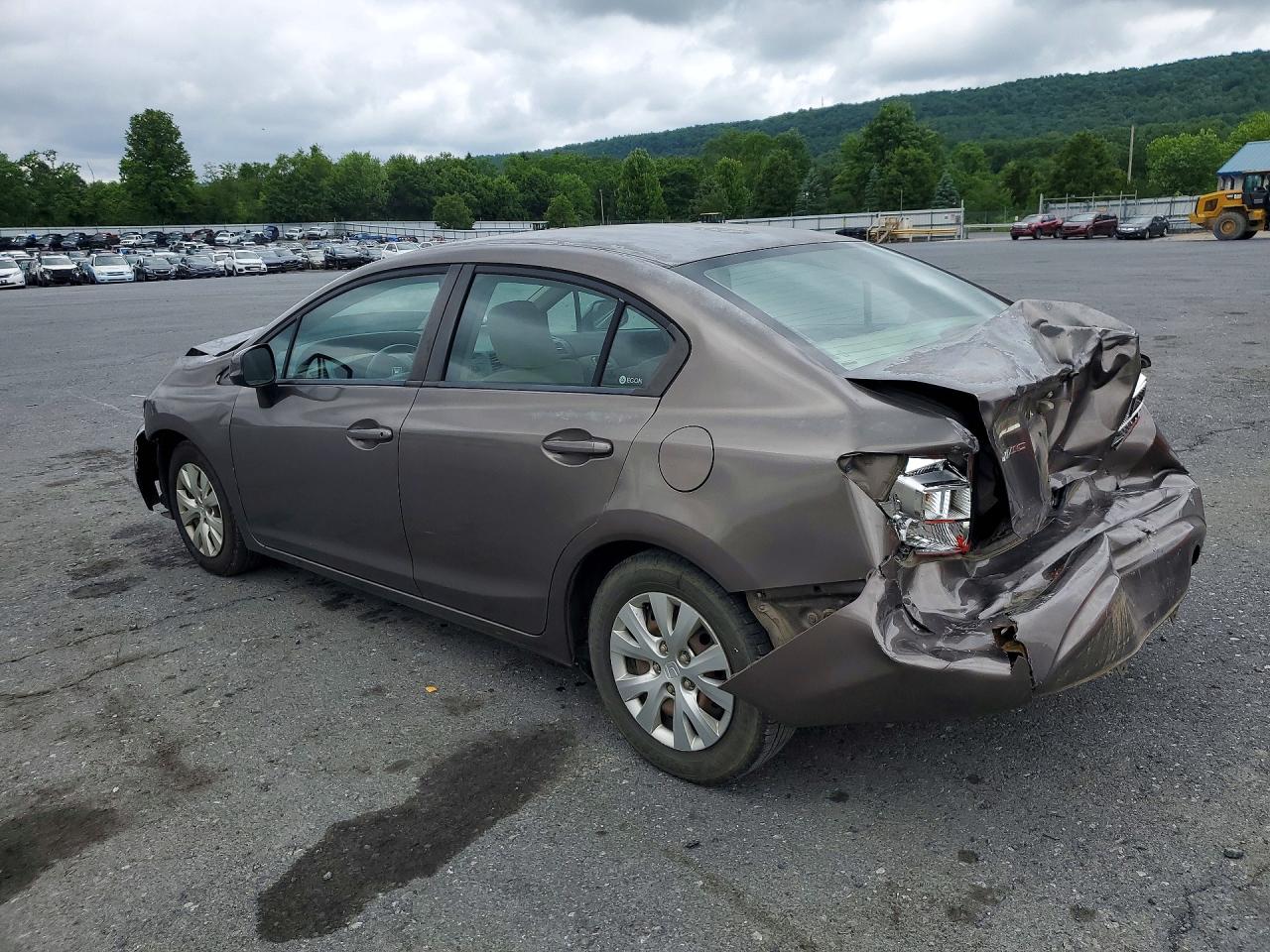 2012 Honda Civic Lx Gray vin: 2HGFB2F50CH560251