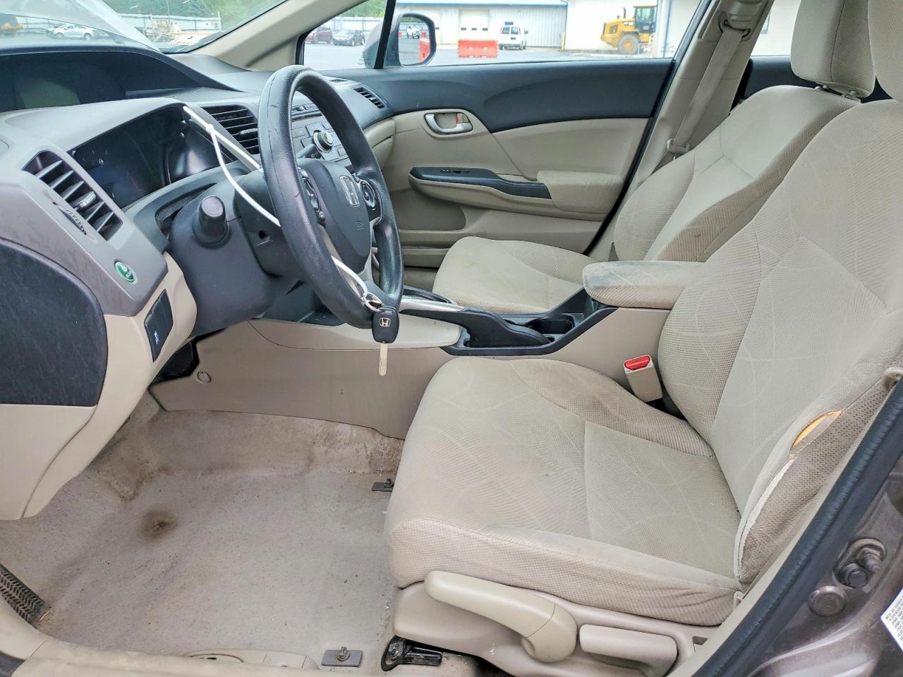 2012 Honda Civic Lx Gray vin: 2HGFB2F50CH560251