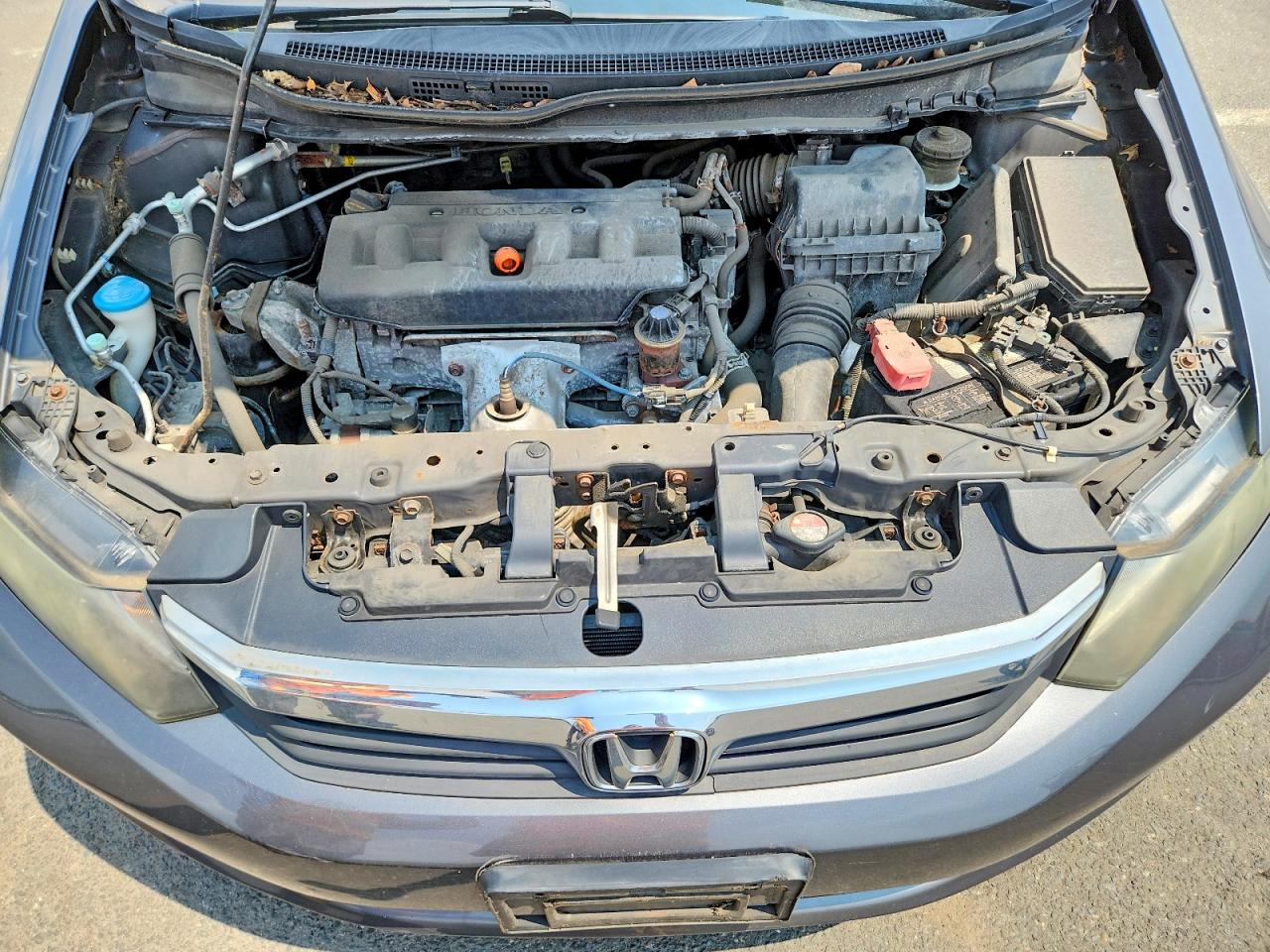 2012 Honda Civic Lx Gray vin: 2HGFB2F50CH563554
