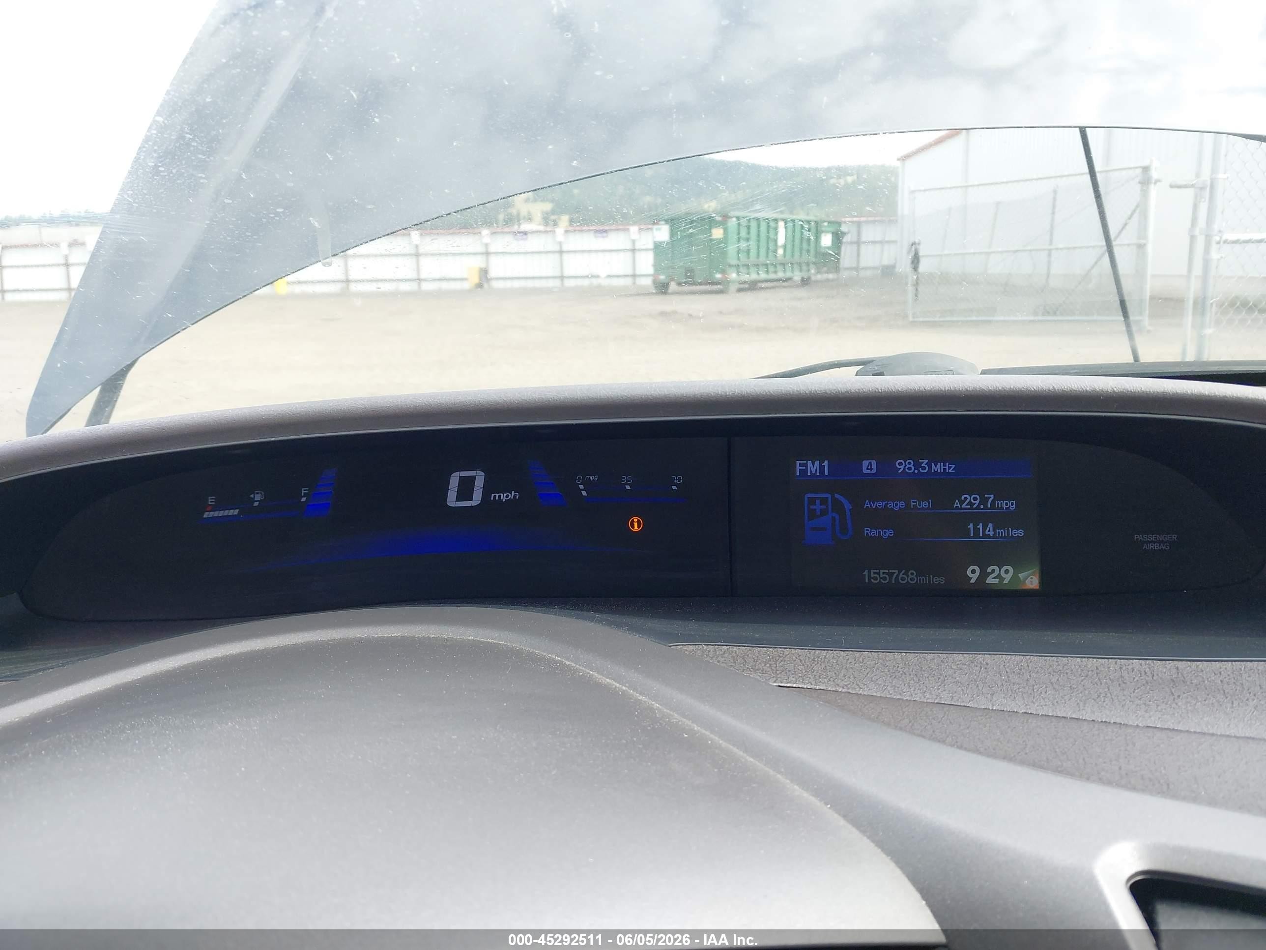 2012 Honda Civic Lx Gray vin: 2HGFB2F50CH571962