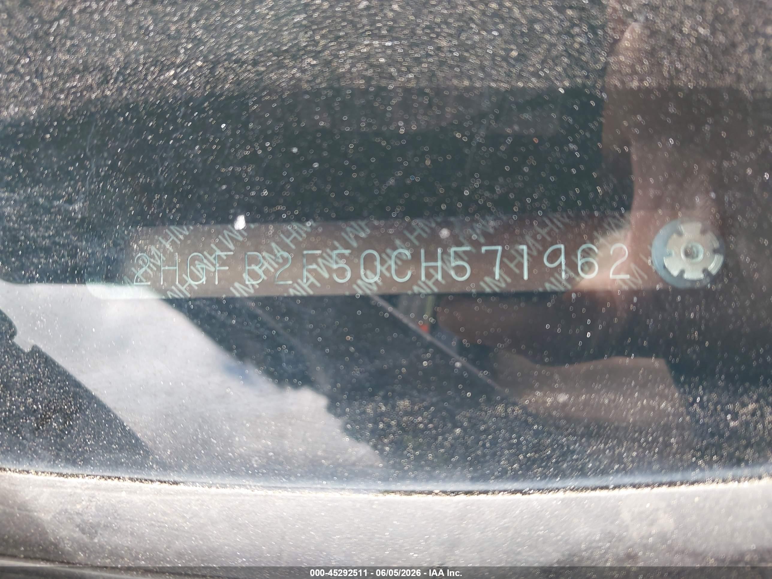 2012 Honda Civic Lx Gray vin: 2HGFB2F50CH571962