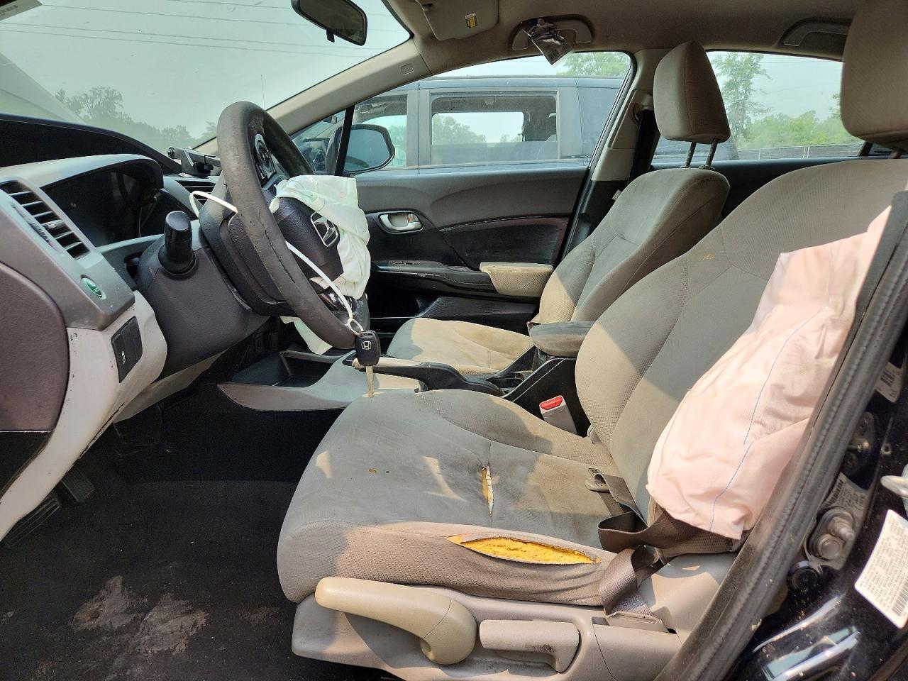 2012 Honda Civic Lx Black vin: 2HGFB2F50CH603910