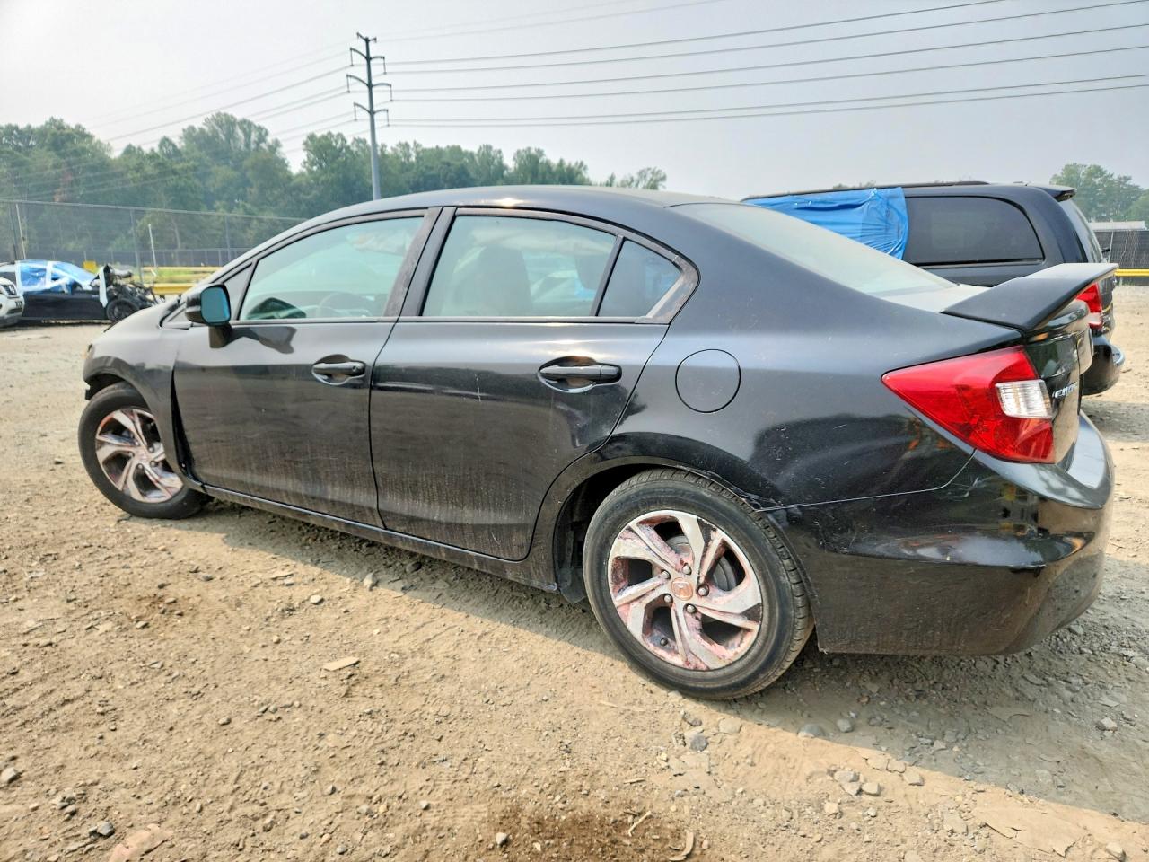 2012 Honda Civic Lx Black vin: 2HGFB2F50CH603910