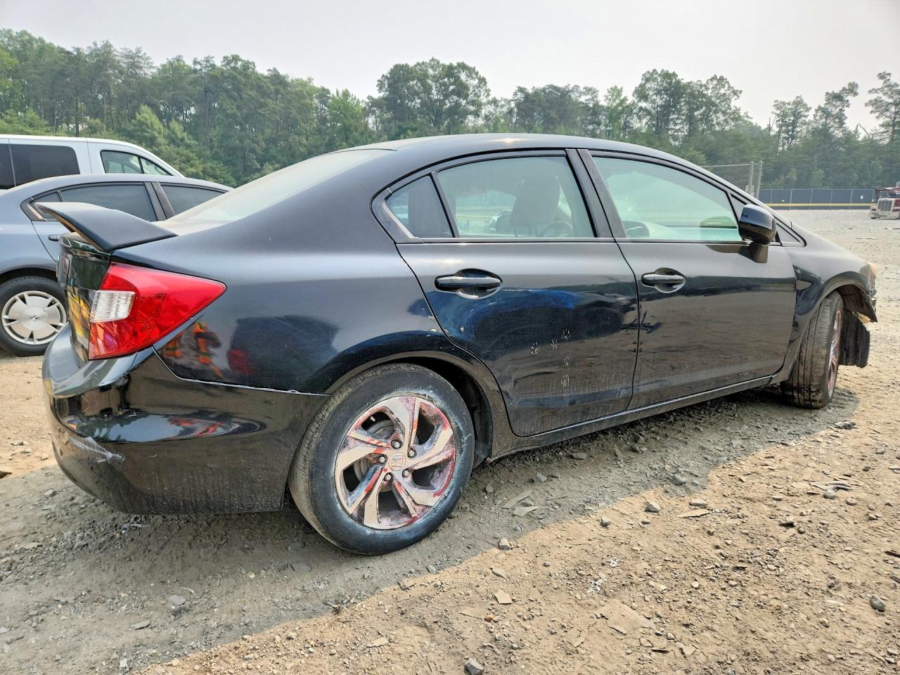 2012 Honda Civic Lx Black vin: 2HGFB2F50CH603910