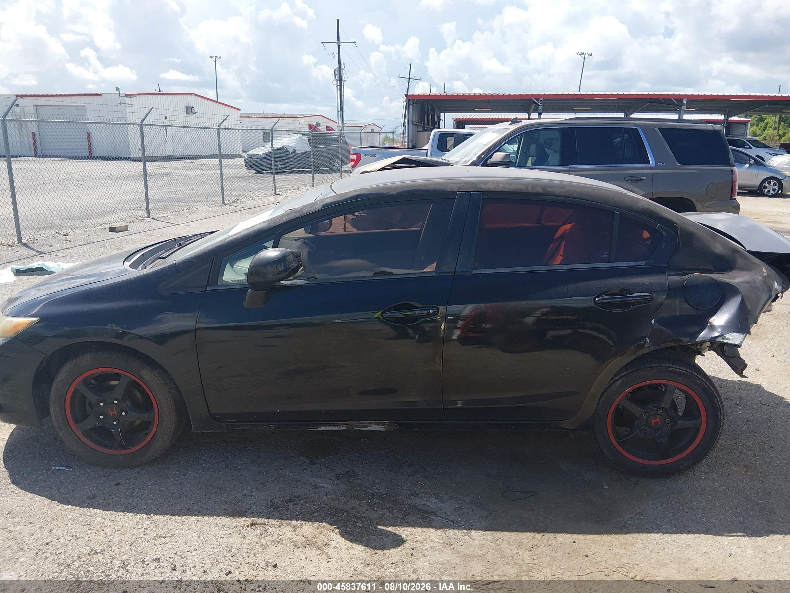 2012 Honda Civic Lx Black vin: 2HGFB2F50CH604183