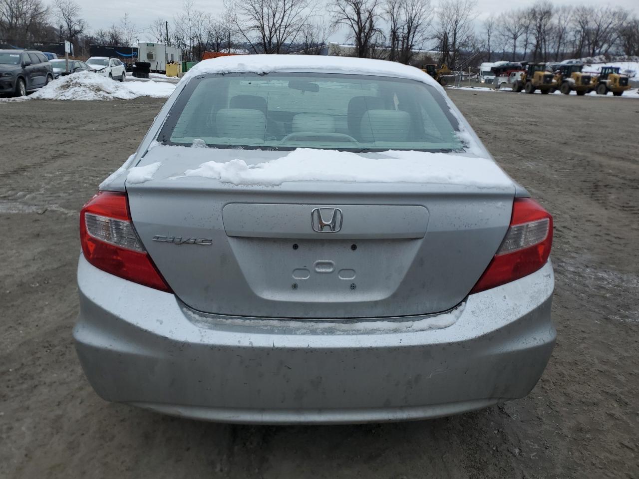 2012 Honda Civic Lx Серебряный vin: 2HGFB2F50CH611456