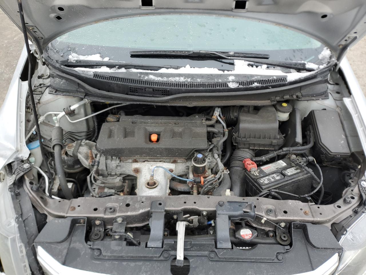 2012 Honda Civic Lx Серебряный vin: 2HGFB2F50CH611456