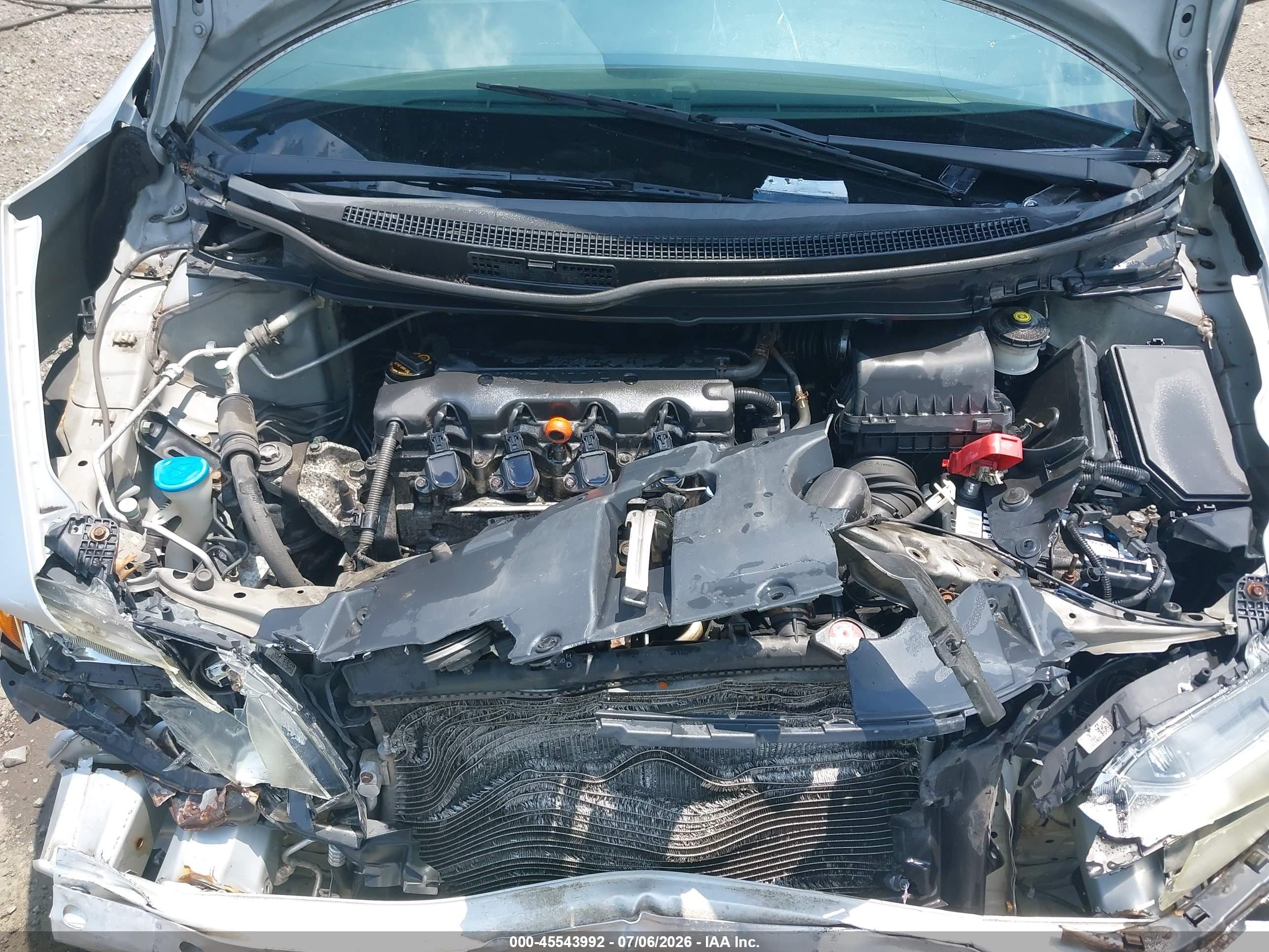 2013 Honda Civic Lx Silver vin: 2HGFB2F50DH503520