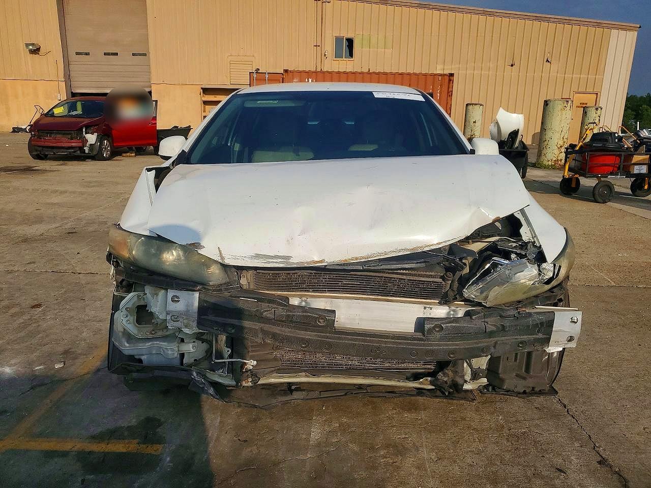 2013 Honda Civic Lx White vin: 2HGFB2F50DH505218