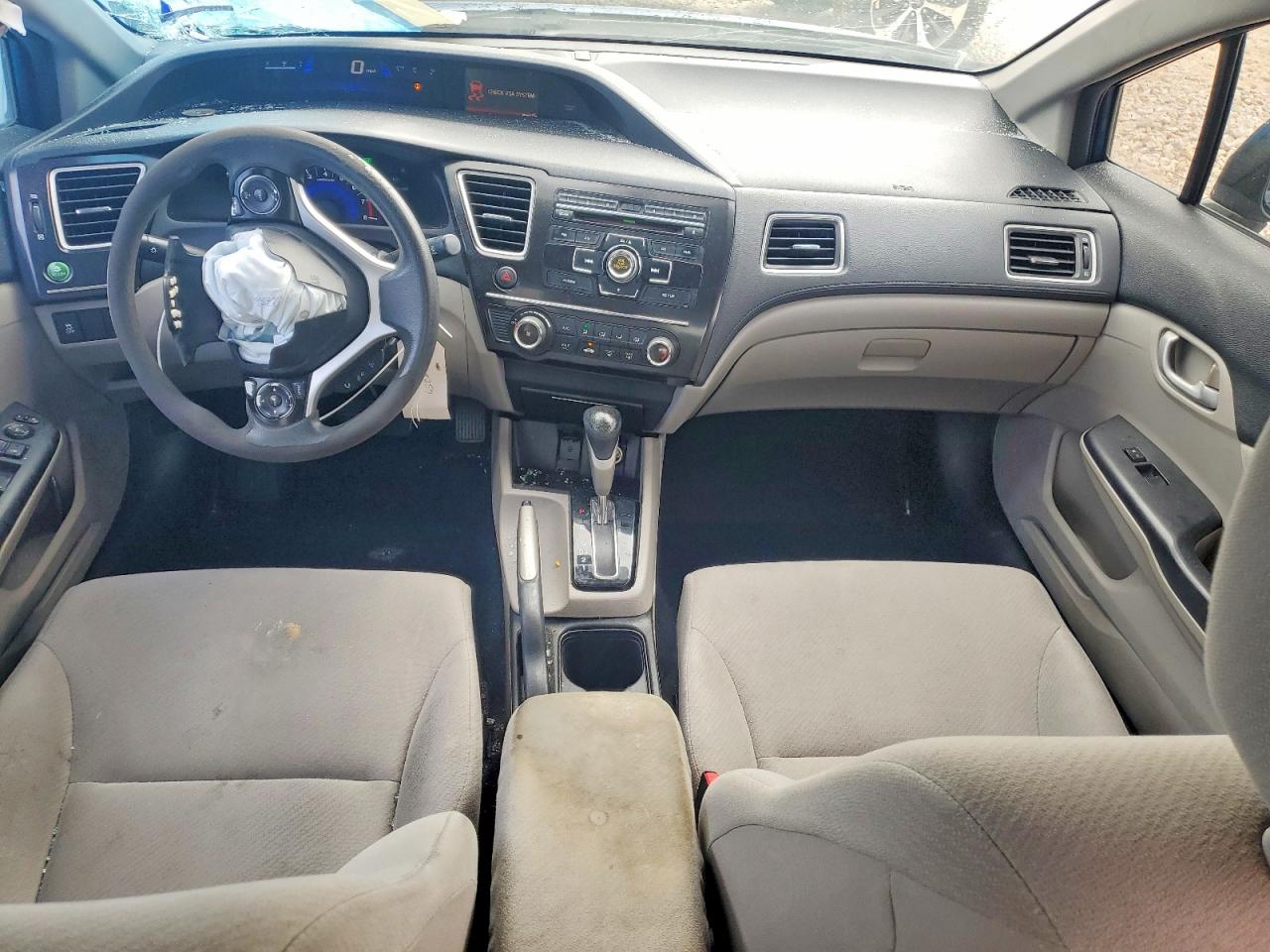 2013 Honda Civic Lx Blue vin: 2HGFB2F50DH512847