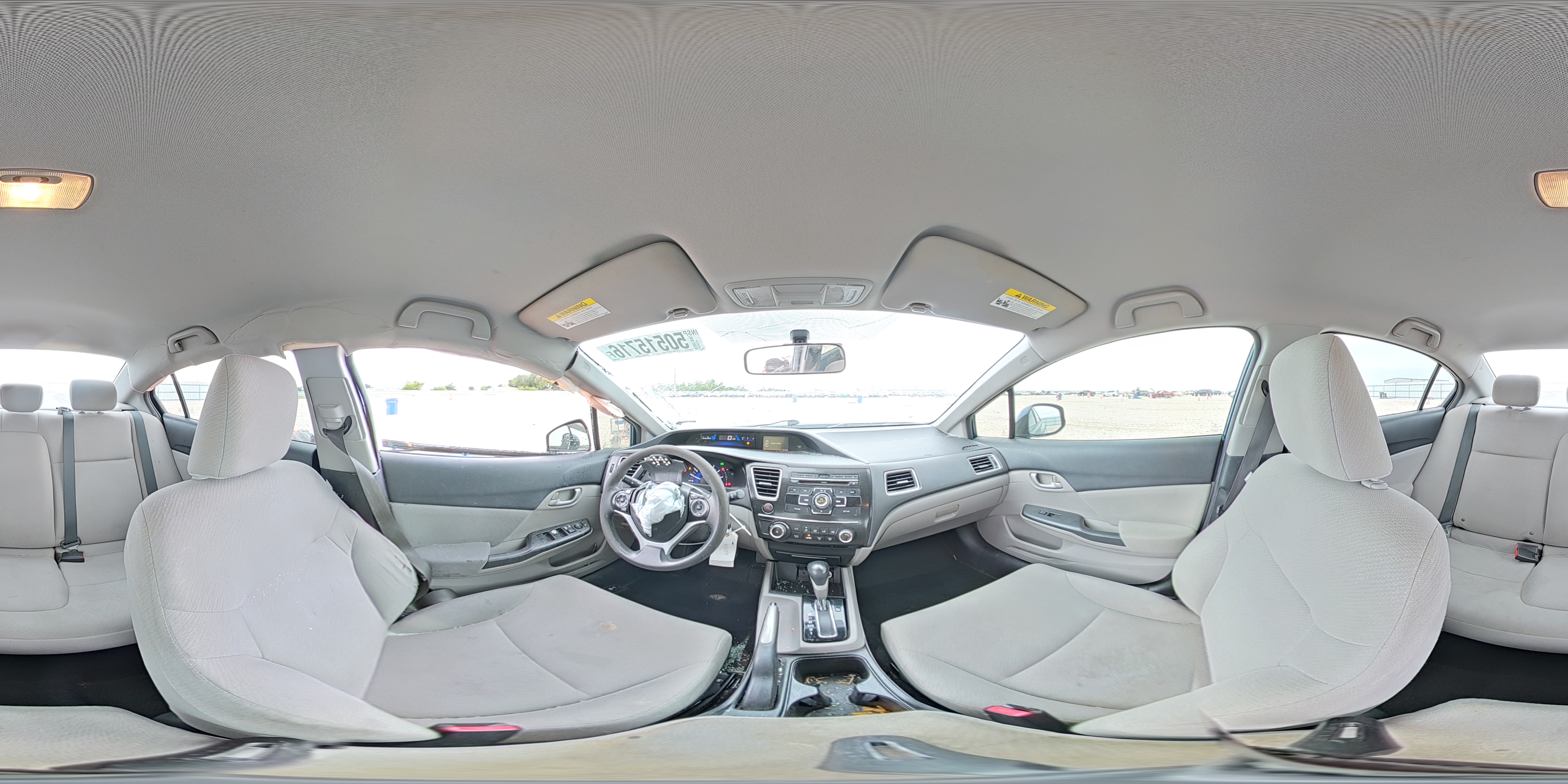 2013 Honda Civic Lx Blue vin: 2HGFB2F50DH512847