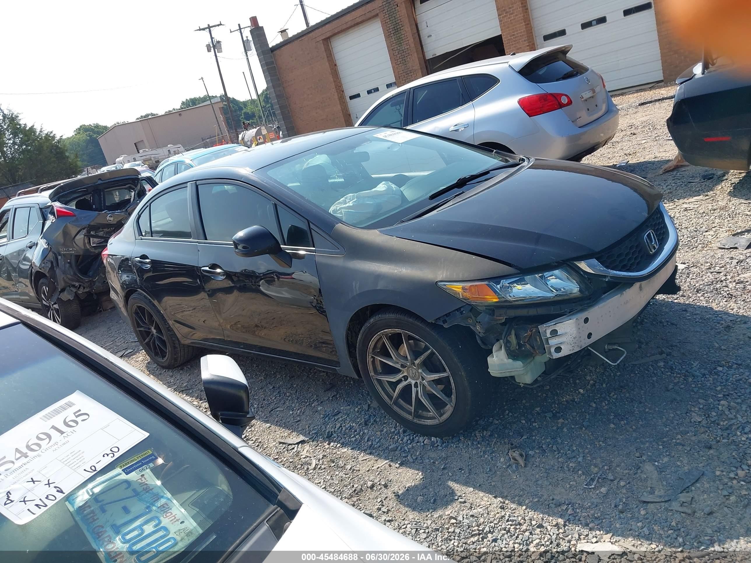2013 Honda Civic Lx Black vin: 2HGFB2F50DH518261