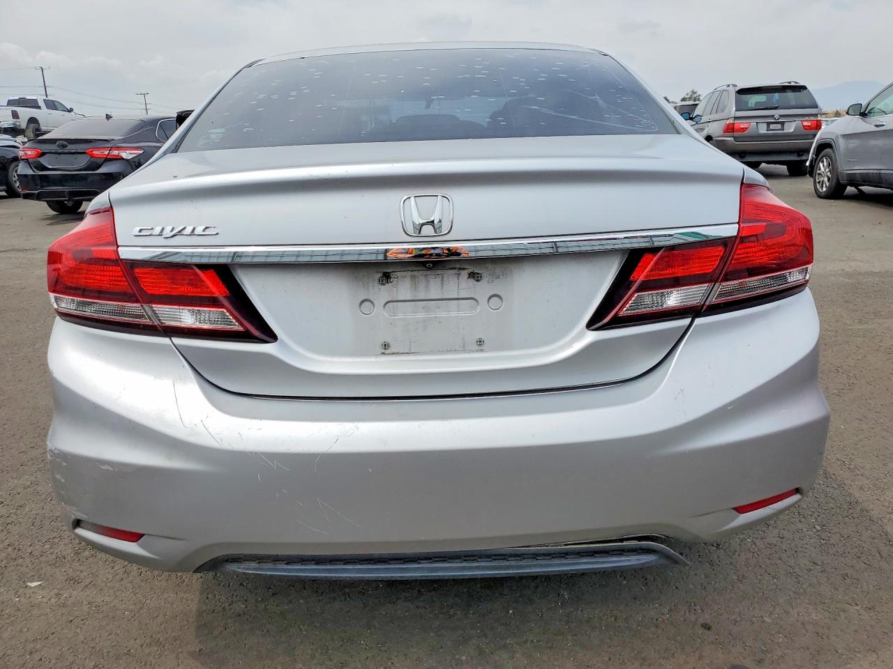 2013 Honda Civic Lx Silver vin: 2HGFB2F50DH528952