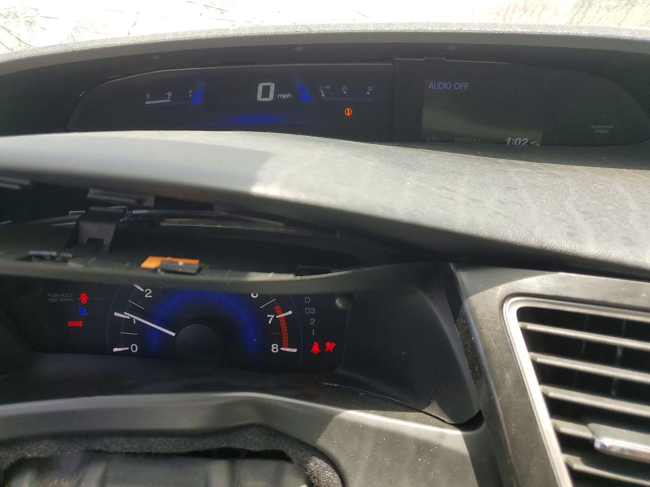 2013 Honda Civic Lx Silver vin: 2HGFB2F50DH528952
