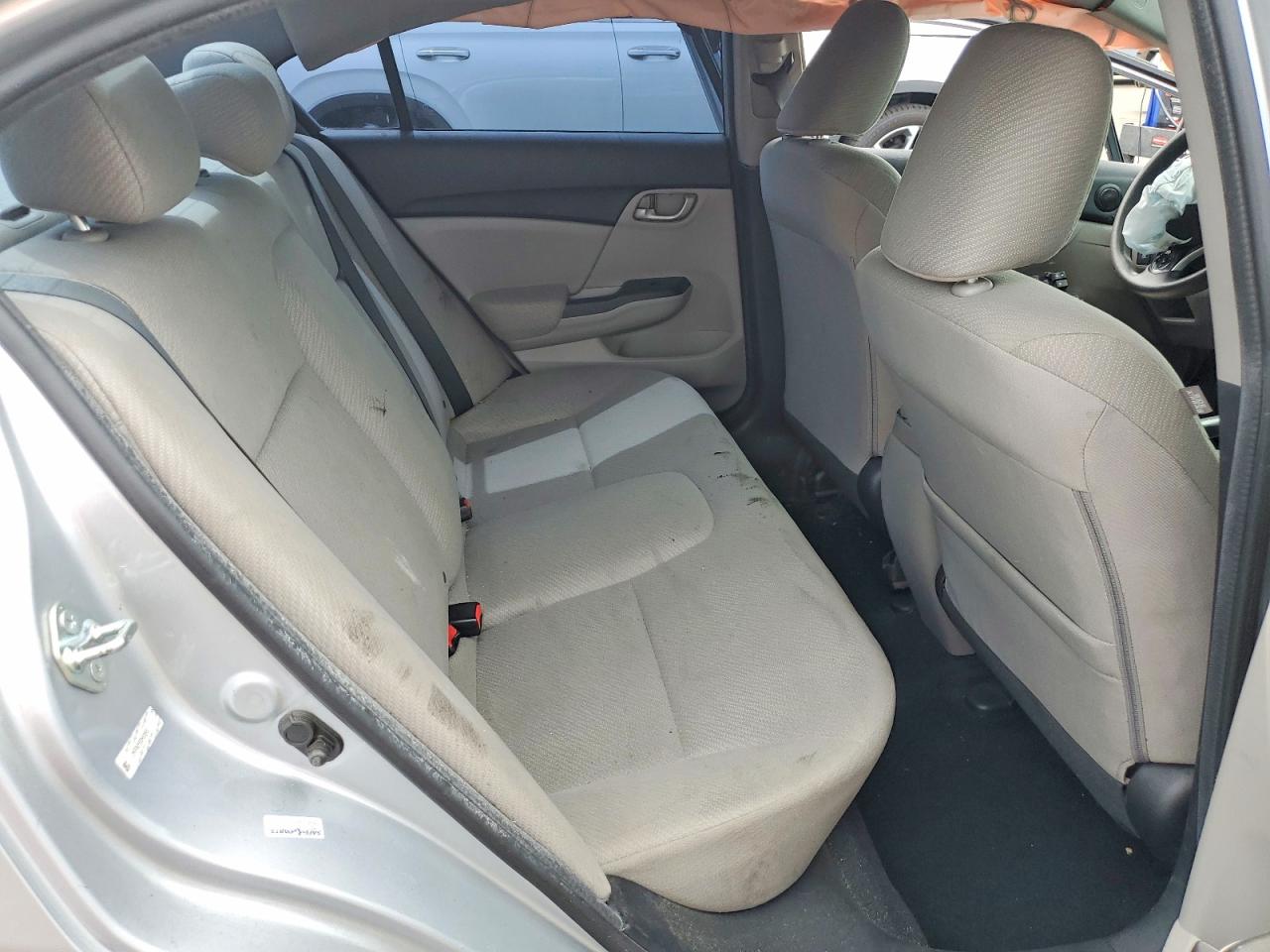 2013 Honda Civic Lx Silver vin: 2HGFB2F50DH528952