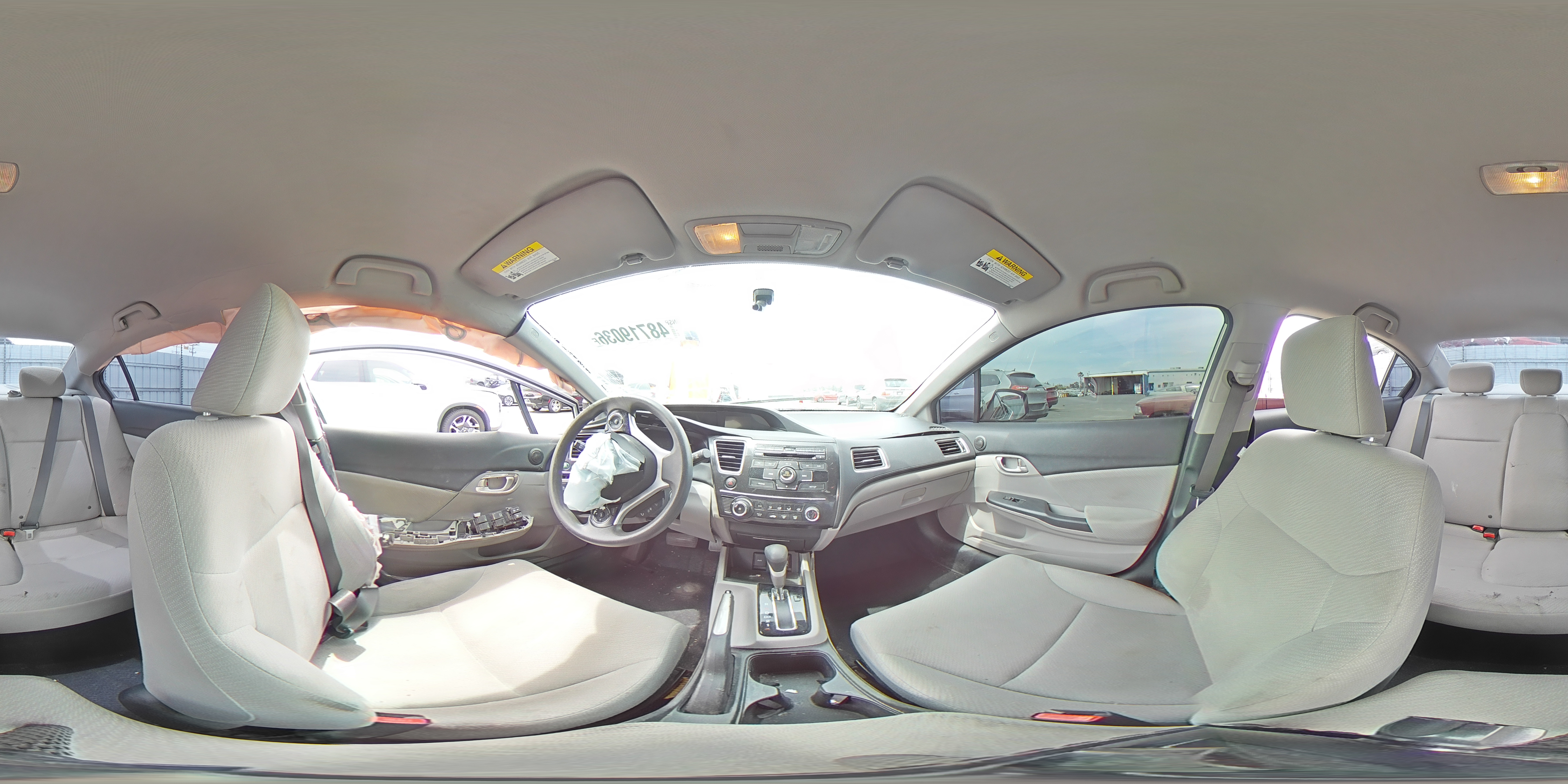 2013 Honda Civic Lx Silver vin: 2HGFB2F50DH528952
