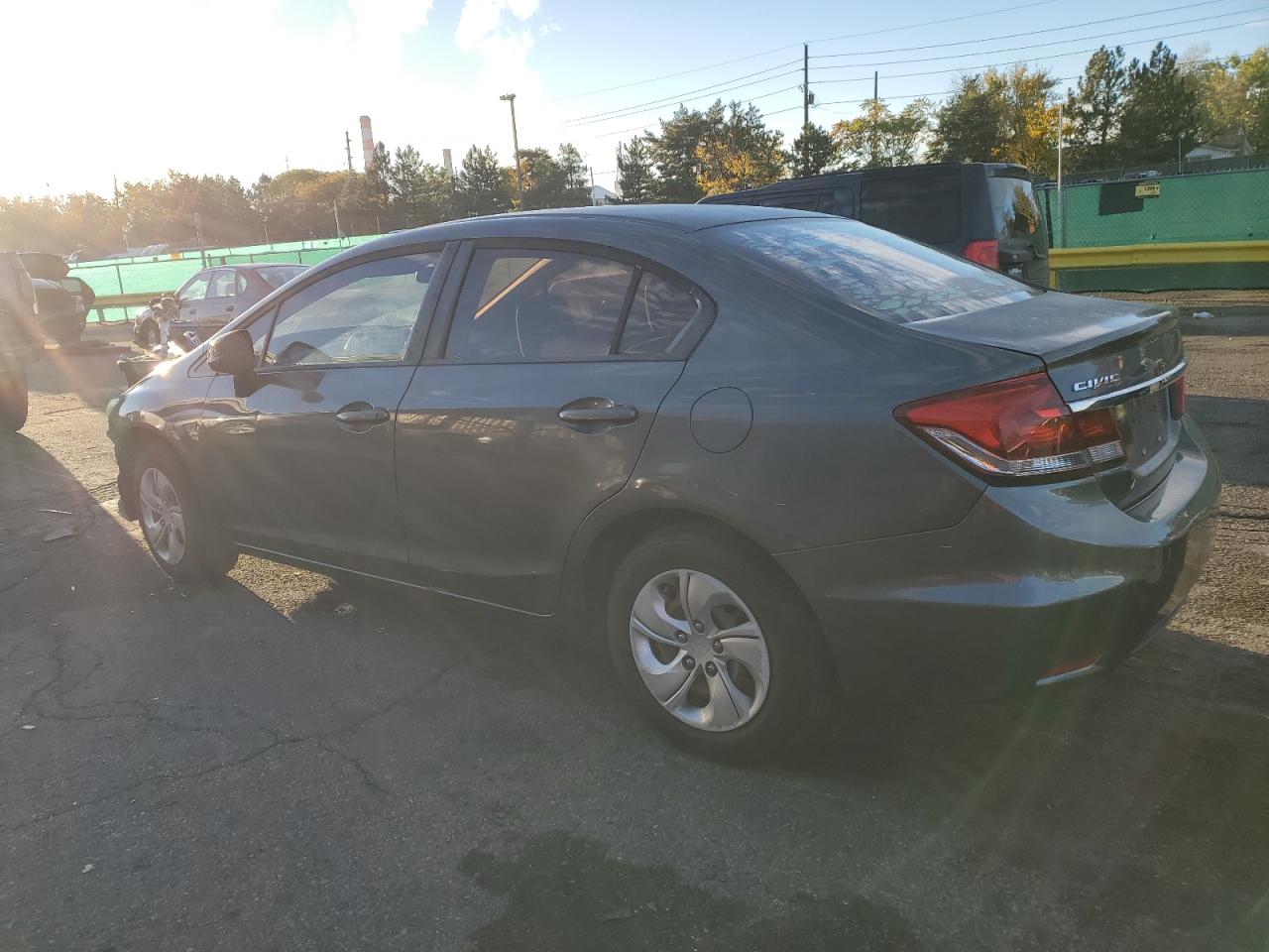 2013 Honda Civic Exl Серый vin: 2HGFB2F50DH558162
