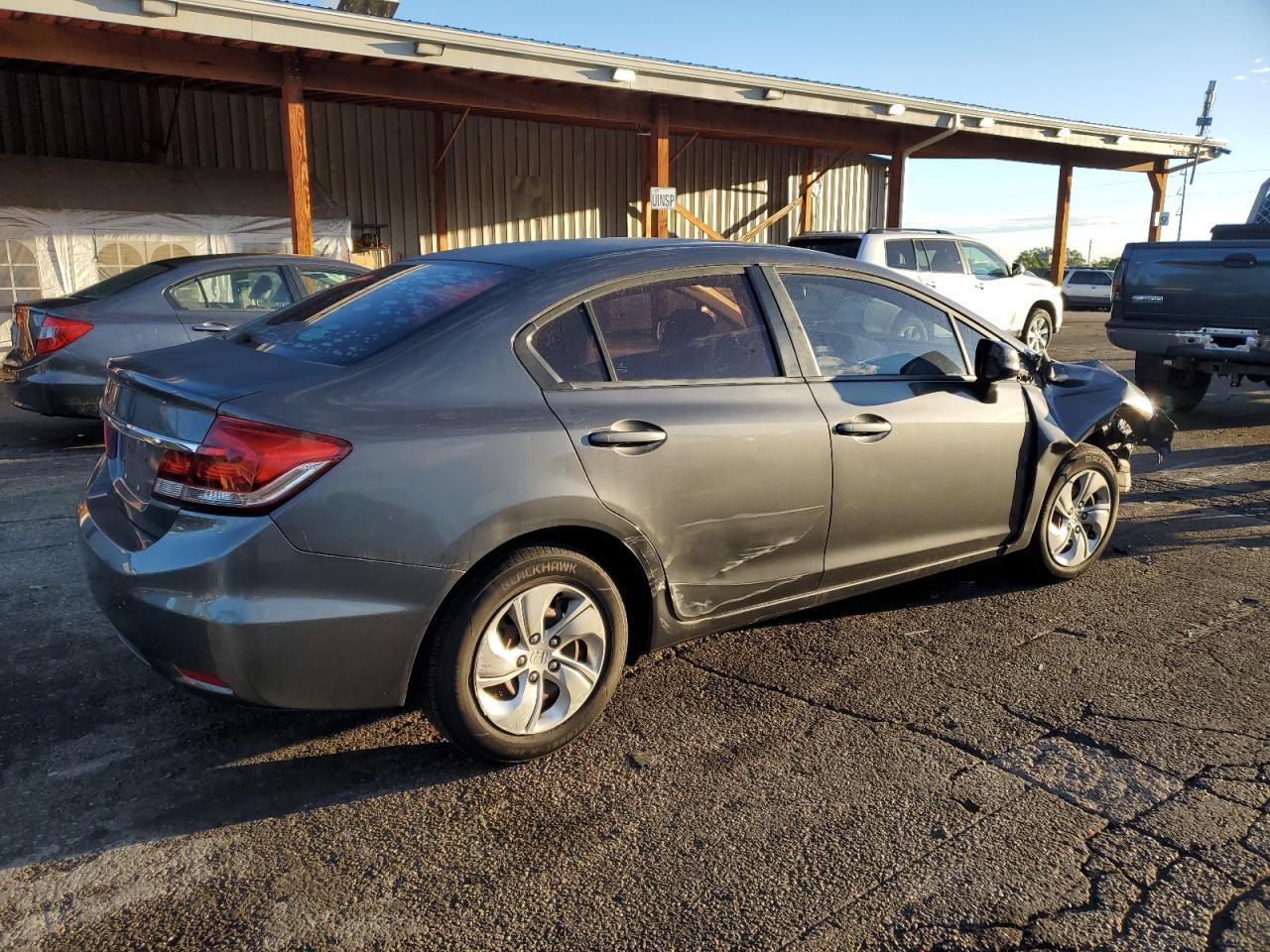2013 Honda Civic Exl Серый vin: 2HGFB2F50DH558162