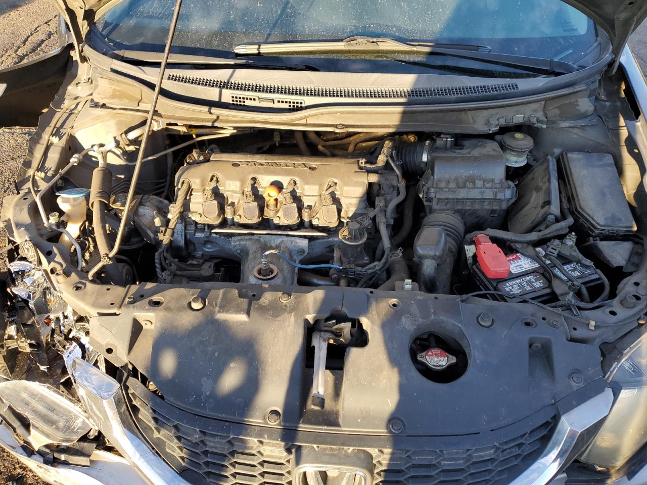 2013 Honda Civic Exl Серый vin: 2HGFB2F50DH558162